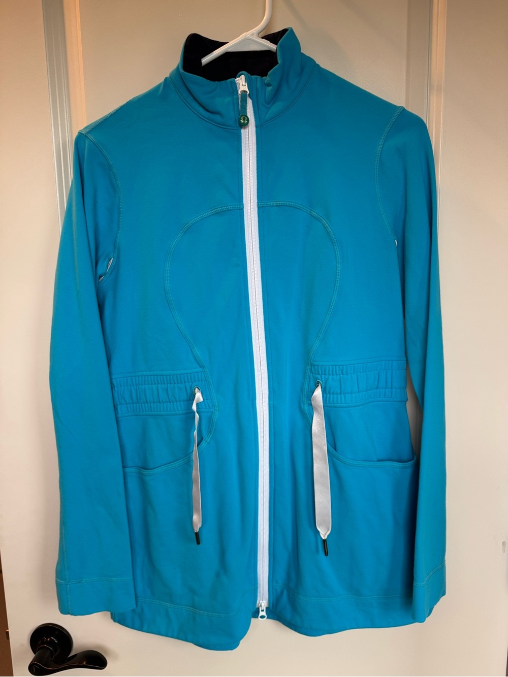 lululemon athletica Bright Teal Full-Zip Utility Jacket